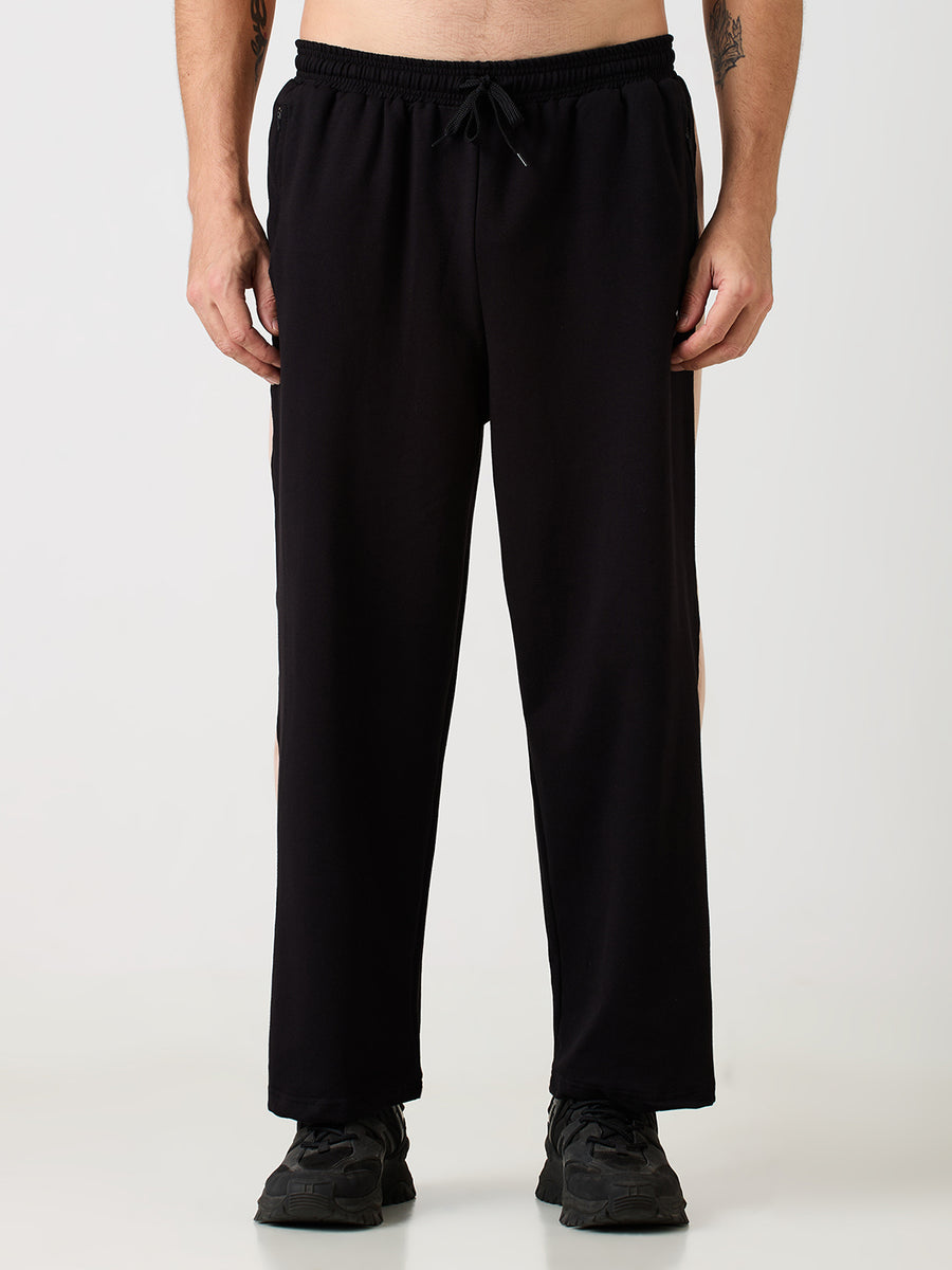 ATHCULTURE Signature Track Pant — Black / Sand