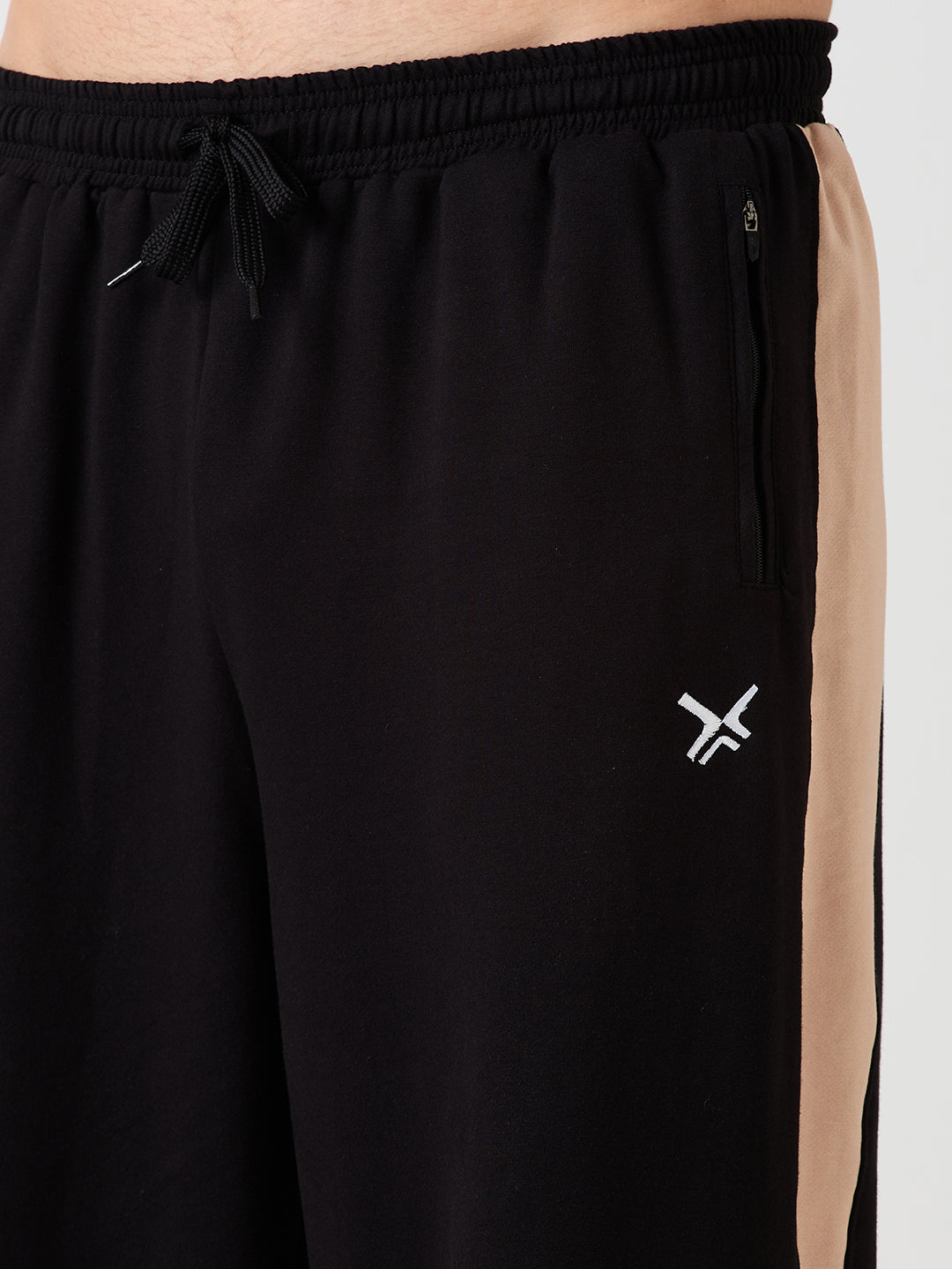 ATHCULTURE Signature Track Pant — Black / Sand